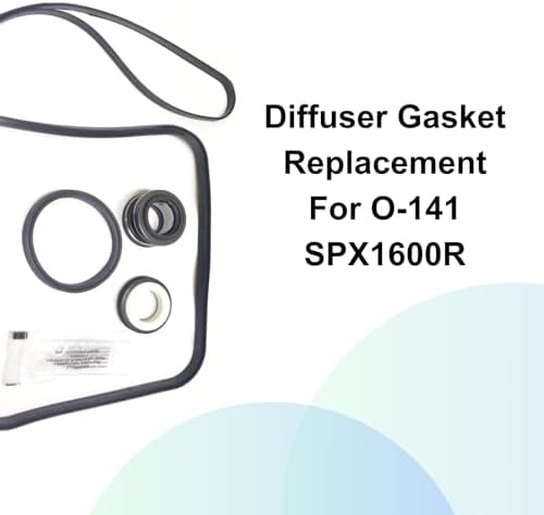 Southeastern Pool Pump Gasket Seal O-Ring Repair Kit for Hayward® Super Pump SP2600, 1600, 2600X Kit 3 - Hayward® Pool Pump Accessories - Pool Pump Maintenance Kit
