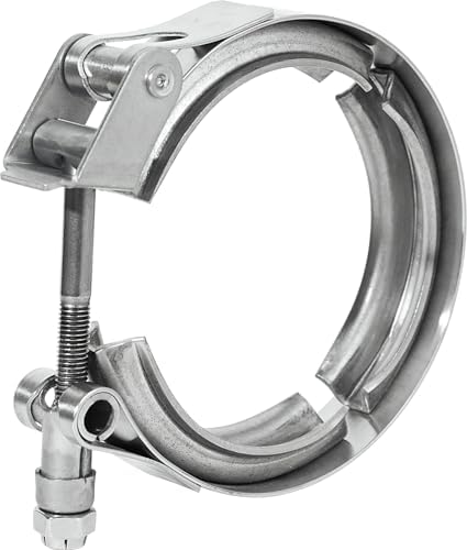 5" Quick Release V Band Clamp Stainless Steel 304 V-Band Bolt Clamp