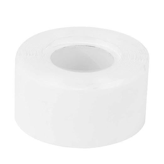 Marhynchus Silicone Rubber Repair Tape, Self Fusing Heavy Duty Leak Sealing Insulating Wrap for Plumbing Auto Silicone Black 9.8 ft 1 Roll