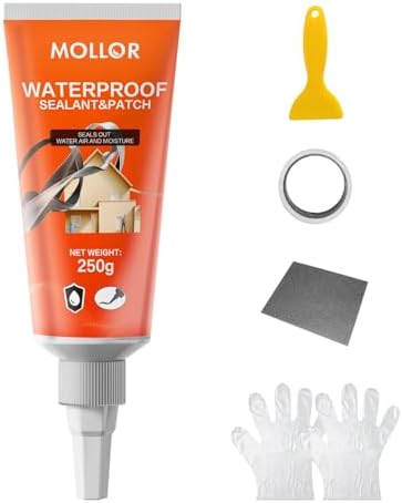 Concrete Crack Filler, Heavy-Duty Cement Crack Filler, Self Leveling Concrete Sealer for Driveway, Walkway, Patio, Waterproof Outdoor Caulking Glue, Gray, 8.8 Floz