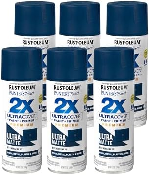 Rust-Oleum Painter's Touch 2X Ultra Cover Spray Paint, Evening Navy