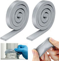 2 Pack Moldable Silicone Putty 1.5 ft x 0.32 in Grey