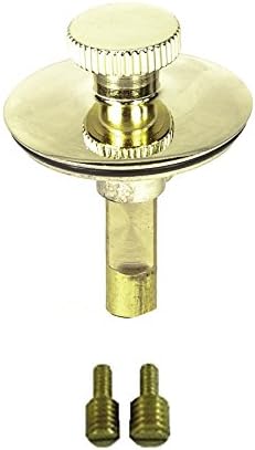 Universal Lift n Turn, (Twist Close) Bath Tub/Bathtub Drain Stopper Includes 3/8" and 5/16" Fittings