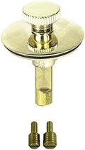 Universal Lift n Turn, (Twist Close) Bath Tub/Bathtub Drain Stopper Includes 3/8" and 5/16" Fittings