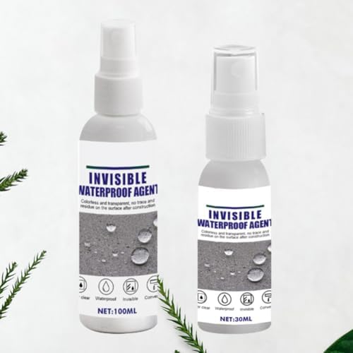 2 Pcs Waterproofing Spray Nano Coating Macromolecule Copolymer for Repairing Roof Outside Walls, 100ml and 300ml Practical Sealant Agent