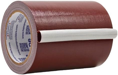 WOD DTC10 Advanced Strength Industrial Grade Burgundy Duct Tape, 6 inch x 60 ft. Waterproof, UV Resistant For Crafts & Home Improvement
