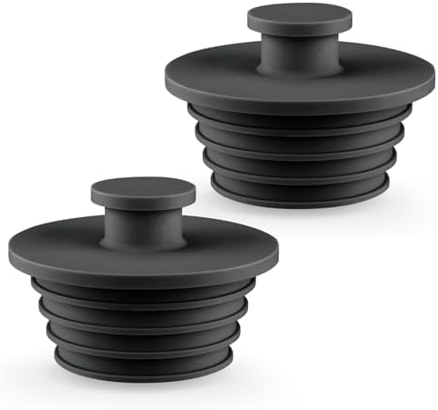 Aluvor Bathtub Stopper Drain Plug Bathroom Tub Plug Sink Stopper 2pcs