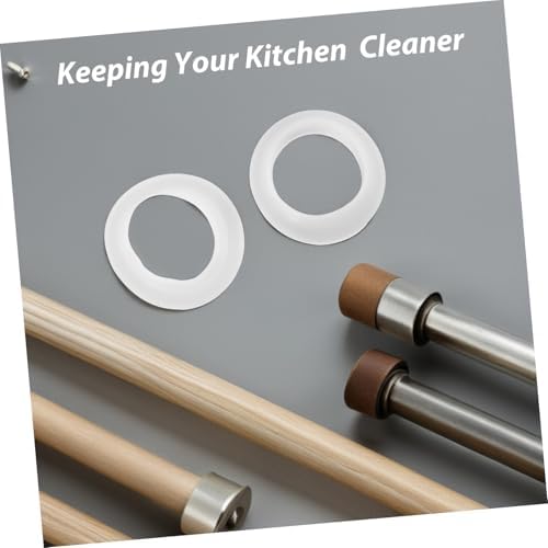 NUOBESTY 5pairs Thickened Kitchen Sink Sealing Gasket and Leak Drain Seals for Sinks and Basins Replacement Parts to Prevent Water Leakage