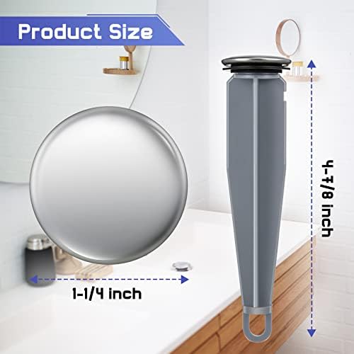 Enhon 3 Pack Pop up Stoppers Compatible with Moen Drain Components