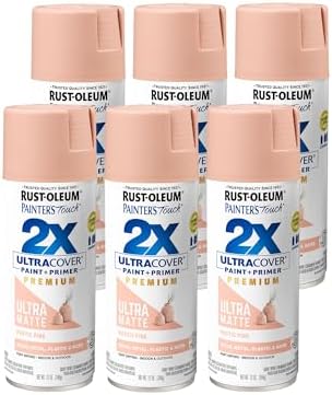 Rust-Oleum Painter's Touch 2X Ultra Cover Spray Paint, Rustic Pink