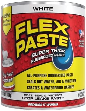 3LB WHT Flex Paste Tub