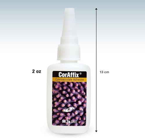 Two Little Fishies CorAffix Cyanoacrylate Aquarium Coral Adhesive, 2 oz