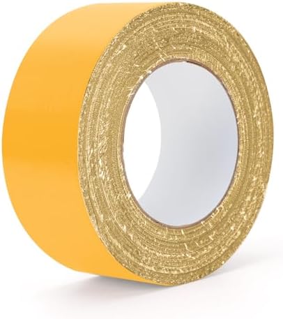 Yellow Duct Tape Heavy Duty Waterproof Strong Tape 40 Yards 2 Inch 9 Mils | Duct Tape Heavy Duty Waterproof Strong Tape 40 Yards 2 Inch 9 Mils