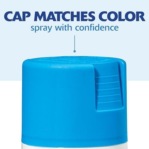 Rust-Oleum 334085 Painter's Touch 2X Ultra Cover Spray Paint, 12 oz, Satin Oasis Blue (Pack of 4)