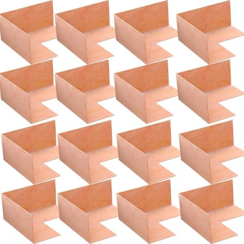 16 Pack Inside Waterproof Membrane, Waterproofing Membrane Seamlessly Fits the Corner, for Bathroom Shower Steam Room Toilet Kitchen