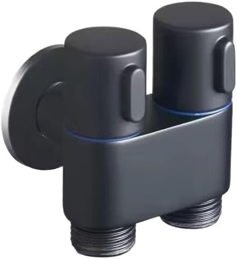 Universal Plumbing Adapter Kit Multi Purpose Bidet Shower Faucet Connector Set With Leakproof Seals Quick Connect Fittings For Toilet Installation And Emergency Repairs(Black model)