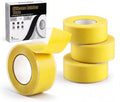 Self Fusing Silicone Tape 4 Rolls Emergency Plumbing Repair 1 In x 10 Ft | Self-Amalgamating Tape, Adhesive-Free, Emergency Repair Of Leaking Hose, Insulating Cable Applications, Vibrant Yellow Design