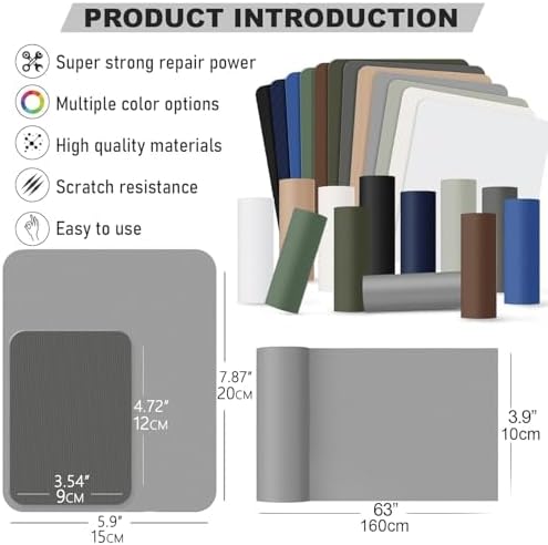 OAZ 15 Pieces 3.5 x 4.7 inch Nylon Repair Patches Nylon Fabric Patch Self-Adhesive Tent Repair Tape Waterproof Lightweight Repair Patches Repair Patch Kit for Clothing Down Jacket Bag (Army Green)