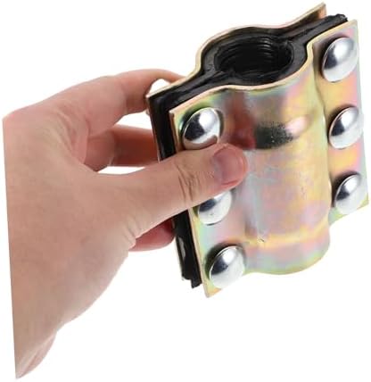 Kisangel Pipe Leak Sealer Clamp for Plumbing Repair Kit for Pe Ppr Steel Iron Pipes Emergency Fix for Home Professional Use Durable Reliable Repair