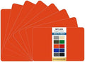 KING MOUNTAIN Self Adhesive Nylon Fabric Repair Patch, 5×8 Inches 8 Pcs, Quick Down Jacket Repair Patch, Waterproof Outdoor Gear Patch Kit for Tent,Backpacks,Umbrella, Gloves, Sleeping Bag (Orange