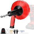 46 FT Drain Snake 11-in-1 Double Mode Drain Auger Tools