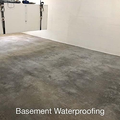 SEMCO Liquid Waterproofing Membrane - Water-Based Roofing, Leak, Crack, Deck, Flooring - Protector Coating for Exterior & Interior Surfaces, Metal, Wood, Masonry - USA Made, 1 Gallon (Rockslide Grey)