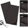 2PCS 8×4 Inch PU Leather Patch for Car Seat Repair, Self-Adhesive Leather Repair Patch Tape for Vinyl Leather Upholstery, Car Seat Furniture Repair Kit (Deep Coffee)