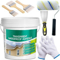 Transparent Waterproof Coating Set, 2.5Kg/101Fl.oz (3L/0.79Gal)