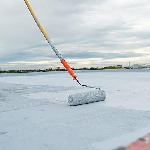 Waterproofing Membrane - Multi-Surface Leak and Crack Repair Interior and Exterior Coating, Water-Based, Easy to Apply, 1 Quart (Sandy Beige)