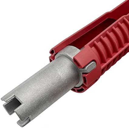 Basin Wrench, Faucet and Sink Installer Tool Multifunctional Plumbing Tool Pipe Extractor for Sink Bathroom Kitchen Toilet Plumbing