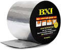 BXI Flashing Roll Tape Membrane, 6 inches X 32 Feet Thick Waterproof Patch Seal Tape, Self-Adhesive SBS Modified Rubberized Asphalt, Deck Seam Joist Leak Sealant for Roof Window Gutter Repair Outdoor