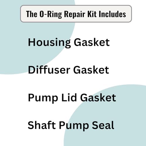 Southeastern Pool Pump Gasket Seal O-Ring Repair Kit for Hayward® Super Pump SP2600, 1600, 2600X Kit 3 - Hayward® Pool Pump Accessories - Pool Pump Maintenance Kit