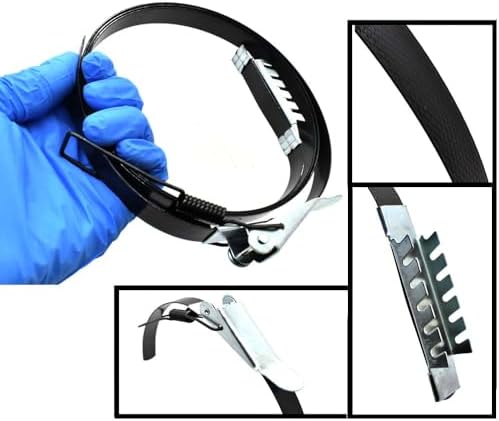 Big Horn 11774 19" Diameter Band Clamp Compatible With Oasis Dust Collectors