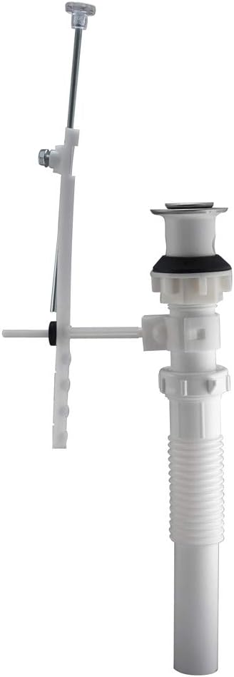 Plumb Pak PP812-70 Flex 'N Fix Pop Up Assembly, 1-1/4" inlet, Polished Chrome Top