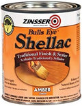 Zinsser Bulls Eye Shellac Sealer, Amber, Quart