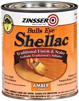 Zinsser Bulls Eye Shellac Sealer, Amber, Quart