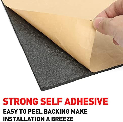 Pipe Wrap Insulation 1/5 Inch Thick Pipe Insulation High Density Waterproof Foam Tape with Self Adhesive Application for Hot or Cold Pipe 26FT Length× 6 Inch Width