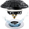 AzWzz Bathtub Drain Stopper,Pop Up Tub Stopper Plug with Hair Catcher Cover