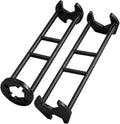 Multifunctional Sink Wrench - 2 Pcs Basin Wrench Tool for Tight Spaces, Carbon Steel Faucet Wrench for Kitchen & Bathroom, Under Sink Wrench for Plumbing Installation & Repair (A+B)