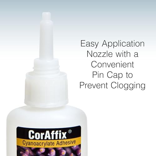 Two Little Fishies CorAffix Cyanoacrylate Aquarium Coral Adhesive, 2 oz