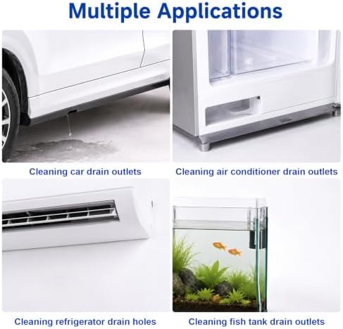 ZEYIYER Sunroof Drain Cleaning Tool 118in Sun Roof Drain Cleaner Kit