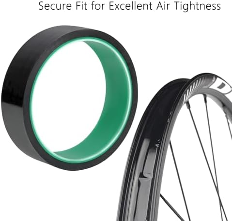 Tubeless Rim Tape for Bicycles, 10m Roll Multiple Widths (21mm-35mm) Heavy-Duty Polypropylene High-Performance Adhesive 700C Road Bike Wheels