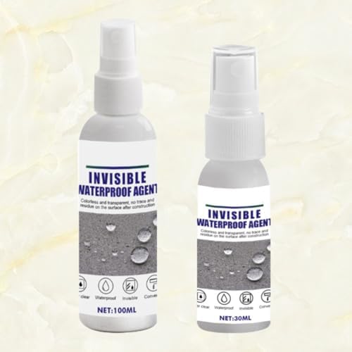 Ciieeo 2 Pcs Waterproof Roof Repair Spray Glue 300ml Portable Nano Coating Water Resistant Paint for Outdoor Wall and Roof Repair