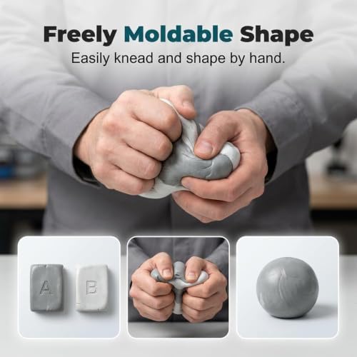 Steel Reinforced Epoxy Putty, 100g Fast Repair Epoxy Putty, White 1Pcs