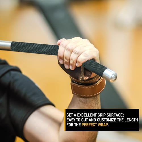 Rubber Grip Tape, 1 In x 20 Ft, Non-Abrasive Strong Adhesive Waterproof