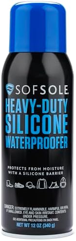 Sof Sole Silicone Waterproofer Spray for Boots,Tents and Outdoor Gear 12-ounce