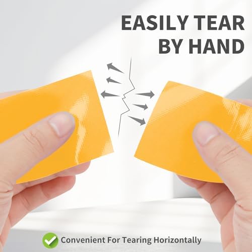 Yellow Duct Tape Heavy Duty Waterproof Strong Tape 40 Yards 2 Inch 9 Mils | Duct Tape Heavy Duty Waterproof Strong Tape 40 Yards 2 Inch 9 Mils