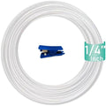 ESHIONG NSF Certified 1/4" O.D. Water tubing Hose Pipe for RO (Reverse Osmosis) Water Filter 330 Feet (100M)+Tube Cutter.…