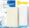 Epoxy Putty - 10oz Fast Repair Multipurpose Clay, Strong Adhesion Epoxy Filler Putty for Fixing Leaks, Cracks, Filling - 2 Part Epoxy Sculpt Clay for Bonding Metal, Tile, Ceramics, Plastic (White)