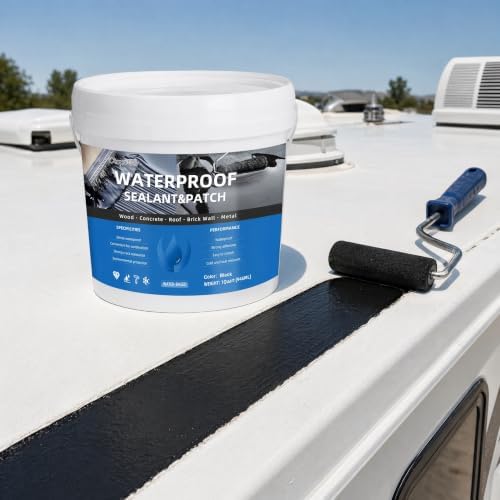 Black Waterproof Sealant Coating 1 Quart